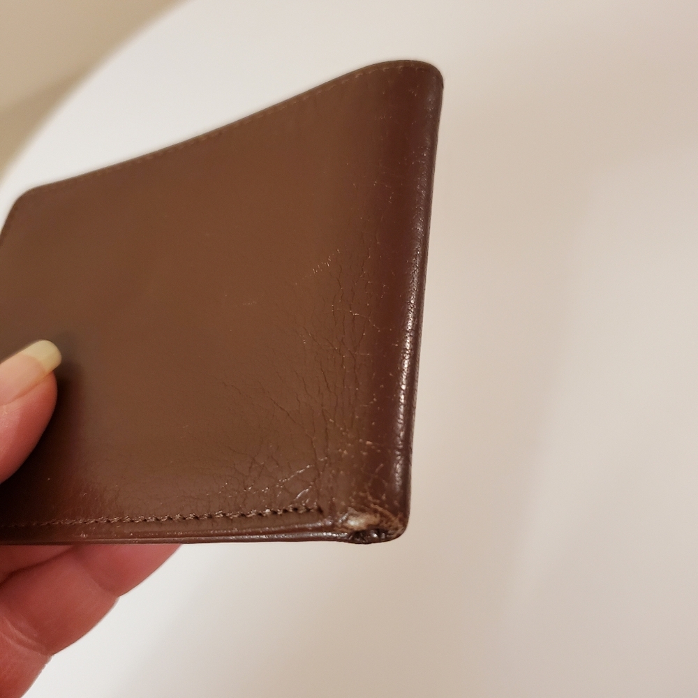 Christian Dior Vintage Men's Brown Leather Wallet - Picture 7 of 12
